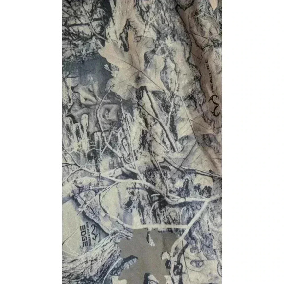 Realtree Edge Hoodie Mens Small Full Zip Camouflage Front Pockets Fleece - Picture 7 of 9